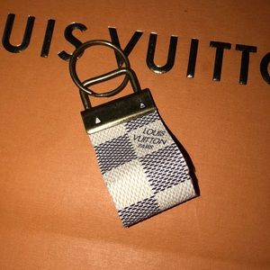 Louis Vuitton Azur Damier keyfob